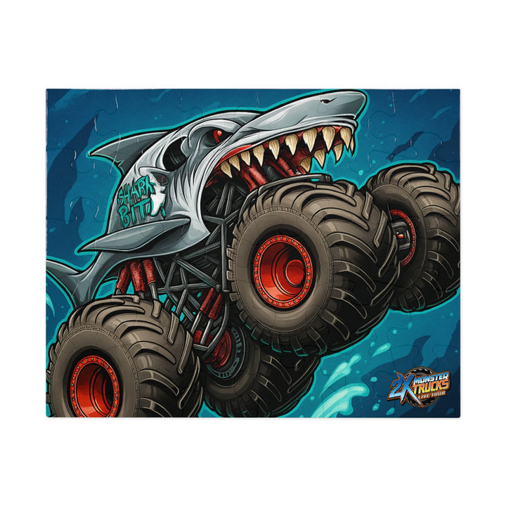 Shark Bite Jigsaw puzzle mockup