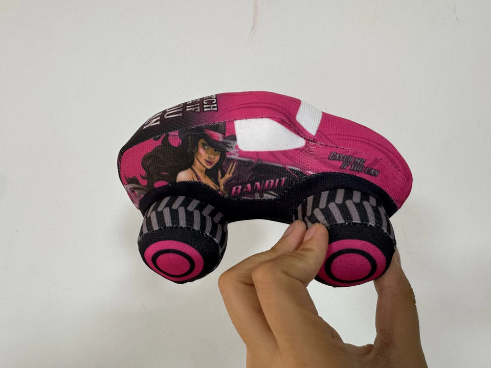 2X Monster Trucks Plush Toys Scarlet bandit