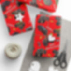 2X Monster Truck Wrapping Paper Mockup