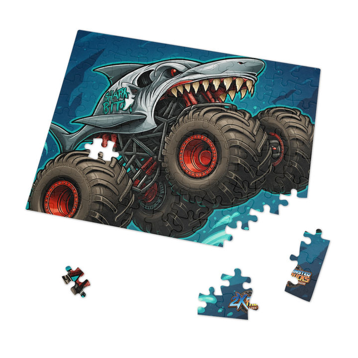 Shark Bite Jigsaw puzzle mockup