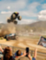 jekyll & hyde jumping over bounty hunter monster truck